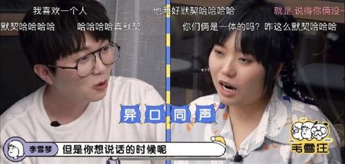 毛不易李雪琴娱乐爆料,揭秘娱乐圈幕后故事